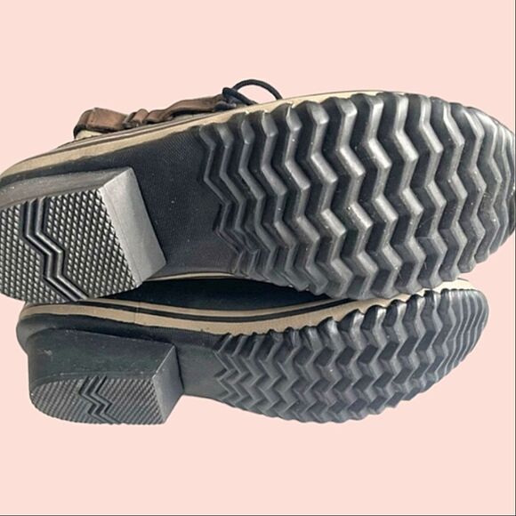 Sorel Unisex Winter Fancy Lace II Boot Waterproof Fleece Lining size 10.5 41.5 - Picture 8 of 9